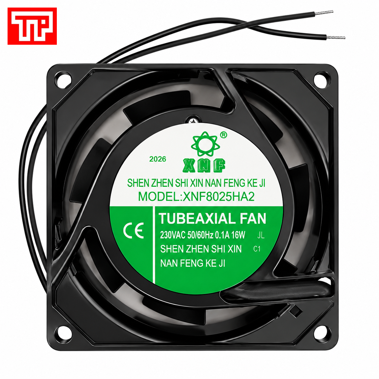 Quạt tản nhiệt 8025, điện áp AC 220V - 240V